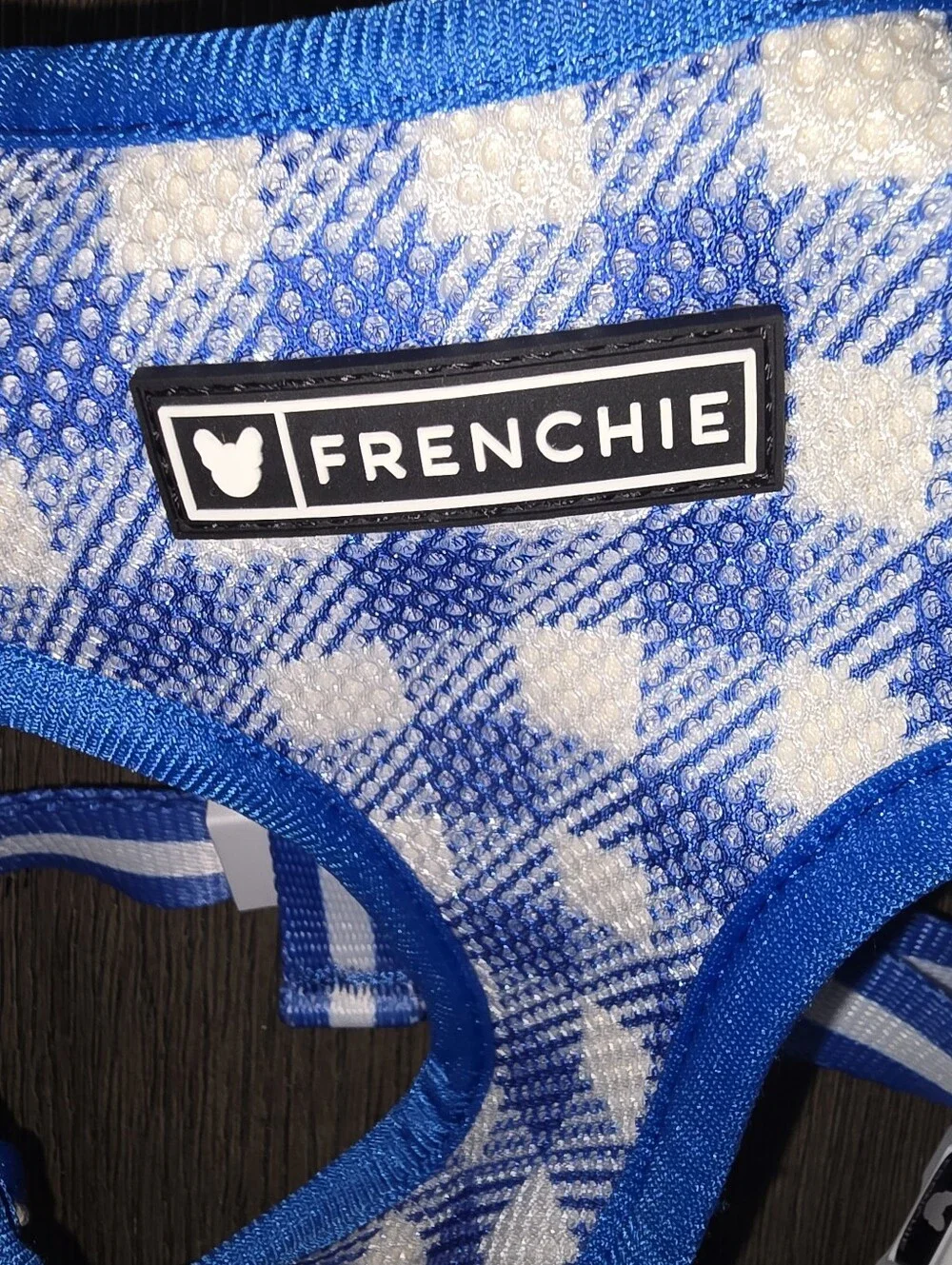 Frenchie  Brand Sz. Medium Dog Harness-reversable Patterns
